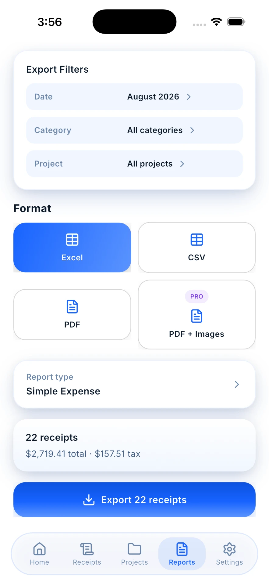 Receipt Scanner — Taking your records out of the app